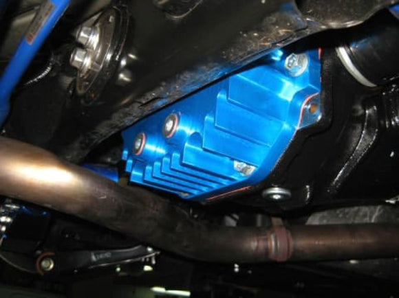 Cusco Rear Differential Cover Blue Large Capacity Subaru BRZ / Scion FR-S
