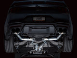 AWE 2024 Ford Mustang GT Fastback S650 RWD Track Edition Cat-Back Exhaust w/ Quad Diamond Black Tips