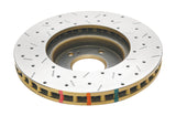 DBA 8/93-7/98 Nissan R33 GTST Front Drilled & Slotted 4000 Series Rotor