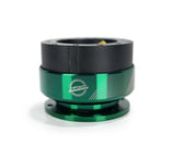 NRG Quick Release Gen 2.0 - 20 Year Anniversary Black Body / Emerald Ring