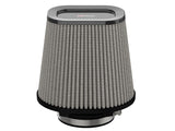 aFe Track Series Intake Pro DRY S Air Filter 4IN F x (7-3/4 x 6-1/2)IN B x (5-3/4 x 3-3/4)IN T x 7IN