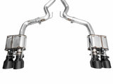 AWE 2024 Ford Mustang GT Fastback S650 RWD SwitchPath Cat-Back Exhaust w/ Quad Diamond Black Tips