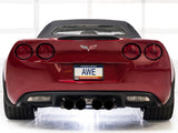 AWE Tuning 09-13 Chevrolet Corvette 6.2L Touring Edition Axle-Back Exhaust w/ Diamond Black Tips