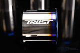 GReddy Titanium Trust PE-TR Tip L 110MM x 115MM - Titanium Burnt Finish