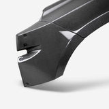 Seibon 2022 Nissan Frontier MB-Style Carbon Front Fibers Pair (2in rise 4in Wider)