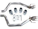AWE Tuning C6 Chevrolet Corvette Z06/ZR1 Track Edition Axle-Back Exhaust w/ Chrome Silver Tips