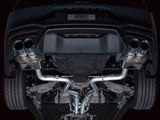 AWE 2024 Ford Mustang GT Fastback S650 RWD SwitchPath Cat-Back Exhaust w/ Quad Chrome Silver Tips
