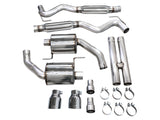 AWE Tuning 2024 Ford Mustang GT Fastback S650 RWD Touring Catback Exhaust w/ Dual Chrome Silver Tips