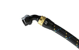 GReddy AN06 60 DEGREE HOSE END SWIVEL BLACK/GOLD ANODIZED