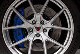DBA 09+ Nissan 370Z Sport / Infiniti G37 Sport Front Drilled & Slotted 5000 Series 2 Piece Rotors