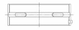 ACL Toyota/Lexus 2JZGE/2JZGTE 3.0L 0.025 Oversized High Performance Main Bearing Set