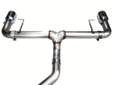 AWE Tuning 19-23 BMW 330i / 21-23 BMW 430i Base G2X Track Edition Axle-Back Exhaust - Chrome Silver