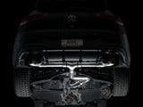 AWE Tuning MK8 Volkswagen Golf R 3in Track Edition Quad Exhaust - Diamond Black Tips