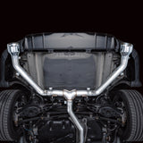 AWE Tuning 22+ Honda Civic Si/Acura Integra Track Edition Cat-Back Exhaust - Dual Chrome Silver Tips