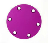 NRG Horn Delete Plate Laser Logo - Purple