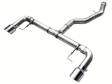 AWE Tuning 19-23 BMW 330i / 21-23 BMW 430i Base G2X Track Edition Axle-Back Exhaust - Chrome Silver