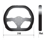 Sparco Steering Wheel 310X260 Suede Black