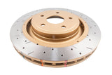 DBA 06-10 Jeep Grand Cherokee SRT-8 360mm Dia Front Drilled & Slotted T3 4000 Series Rotor
