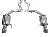 AWE Tuning 2024 Ford Mustang GT Fastback S650 RWD Touring Catback Exhaust w/ Dual Chrome Silver Tips