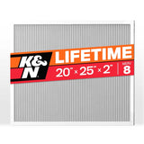 K&N HVAC Filter 20 X 25 X 2 Merv 8