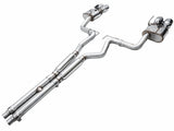 AWE 2024 Ford Mustang GT Fastback S650 RWD SwitchPath Cat-Back Exhaust w/ Quad Chrome Silver Tips