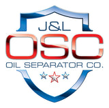 J&amp;L 2024-2025 Ford Mustang 5.0L Oil Separator 3.0 PCV Side - Clear Anodized