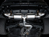 AWE Tuning MK8 Volkswagen Golf R 3in Touring Edition Quad Exhaust - Diamond Black Tips