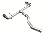 AWE Tuning 19-23 BMW 330i / 21-23 BMW 430i Base G2X Track Edition Axle-Back Exhaust - Chrome Silver
