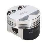 Manley Mitsubishi 4G63T 86.5mm (+1.5mm) -2cc Dome Extreme Duty Platinum Series Pistons w/ Rings