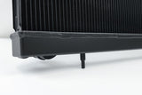 CSF Nissan R33 Skyline GT-R/GTS Full Billet Aluminum High-Performance Radiator - Black