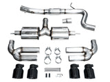 AWE Tuning 22-24 Audi 8Y S3 Touring Edition Exhaust - Diamond Black Tips