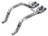 AWE Tuning 09-13 Chevrolet Corvette 6.2L Track Edition Axle-Back Exhaust w/ Chrome Silver Tips