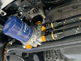 GReddy AN12 30 DEGREE HOSE END SWIVEL BLACK/GOLD ANODIZED