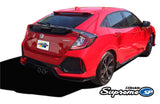 GReddy 2017+ Honda Civic Sport Hatchback 76mm Supreme SP Cat-Back Exhaust
