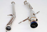 Invidia 02-07 WRX/STi 76mm N1 RACING Titanium Tip Cat-back Exhaust
