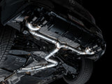 AWE Tuning MK8 Volkswagen Golf R 3in Track Edition Quad Exhaust - Diamond Black Tips