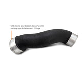 Mishimoto 2024+ Ford Mustang EcoBoost Charge Pipes -  Wrinkle Black