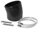 aFe Magnum FORCE Intake Coupling Kit (3-1/2 IN ID x 3 IN L x 15 Deg.) Elbow Coupler - Black