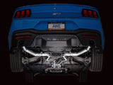 AWE 2024 Ford Mustang GT Fastback S650 RWD Track Edition Cat-Back Exhaust w/ Dual Diamond Black Tips