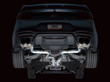 AWE 2024 Ford Mustang GT Fastback S650 RWD SwitchPath Cat-Back Exhaust w/ Quad Diamond Black Tips