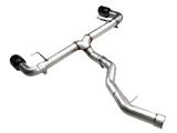 AWE Tuning 19-23 BMW 330i / 21-23 BMW 430i Base G2X Track Edition Axle-Back Exhaust - Diamond Black
