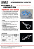 HKS Forged Piston Full Kit G16E 1.75L HC-TT S3