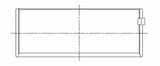 ACL Chevrolet V8 396/402/427/454 Race Series .001 Oversize Rod Bearing Set