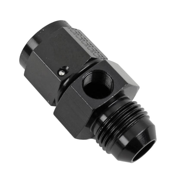 Aeromotive Adapter - AN-08 Male to Female - 1/8-NPT Port