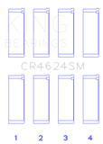 King Engine Bearings Hyundai G4KE/G4KC Rod Bearings (Set of 4) - Size +.25mm