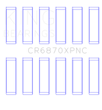 King Engine Bearings Nissan VR38DETT pMaxKote Performance Con Rod Bearing Set - Size STDX