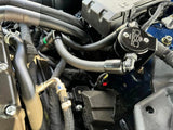 J&L 24-25 Ford Mustang GT w/ Whipple Supercharger Oil Separator 3.0 PCV Side - Black Anodized