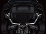 AWE 2024 Ford Mustang GT Fastback S650 RWD Track Edition Cat-Back Exhaust w/ Quad Diamond Black Tips