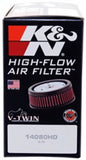 K&N S&S FILTER 6in OD x 4-5/8in ID x 2-3/16in H Replacement Filter for Harley-Davidson