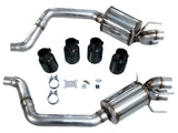 AWE Tuning 09-13 Chevrolet Corvette 6.2L Touring Edition Axle-Back Exhaust w/ Diamond Black Tips